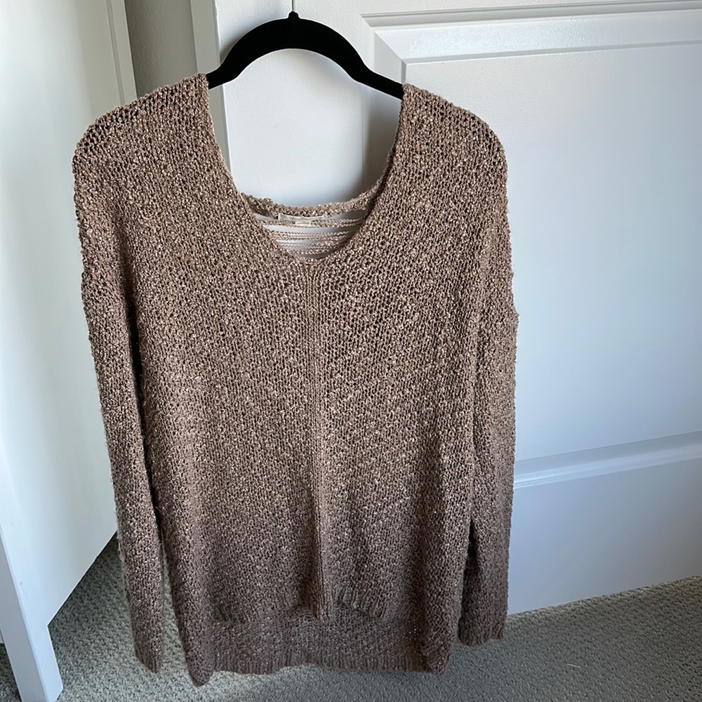Knit sweater